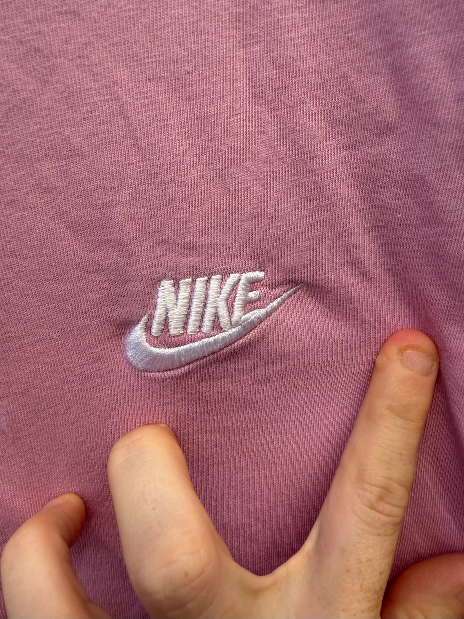 Camiseta rosa Nike tamanho P – photo 3